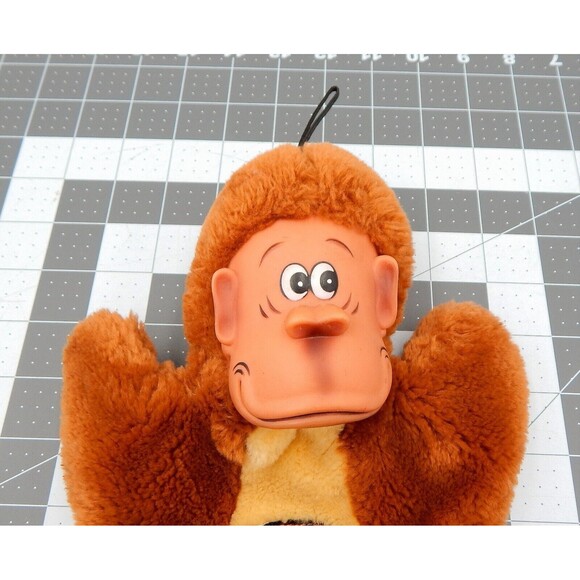 Nintendo Donkey Kong Plush Vintage Hand Puppet Toy 1982 Etone - Picture 2 of 8